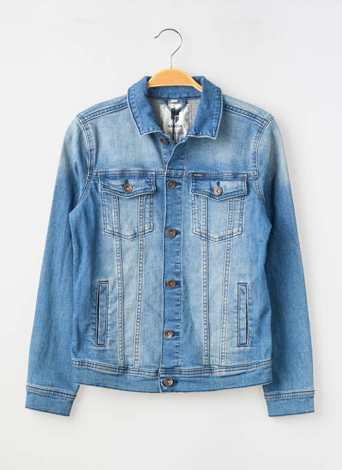 Veste casual fermeture boutonnée sur le devant bleu GARCIA fille