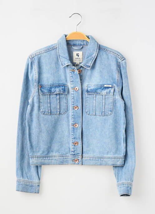 Veste casual fermeture boutonnée sur le devant bleu GARCIA fille