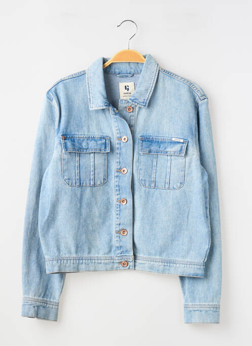 Veste casual fermeture boutonnée sur le devant bleu GARCIA fille