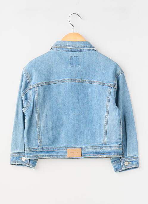 Veste casual fermeture boutonnée sur le devant bleu MAYORAL fille
