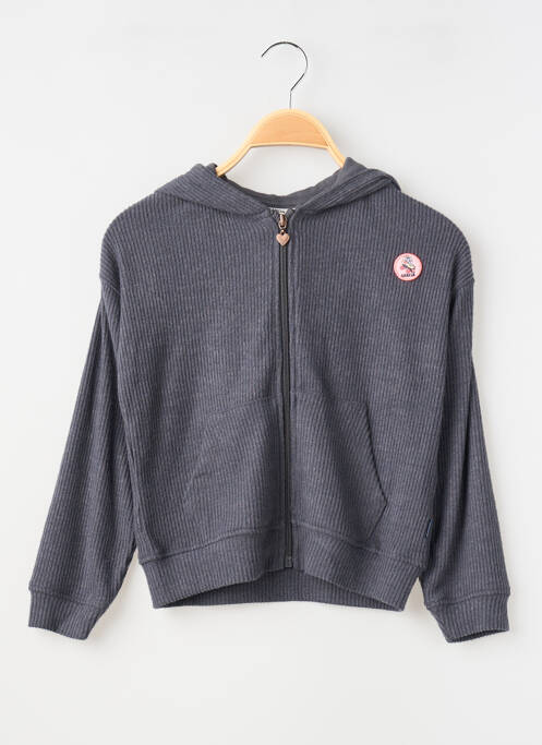 Veste casual col rond gris GARCIA fille