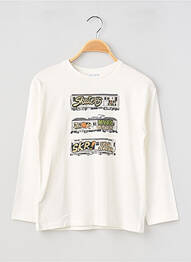 T-shirt manches longues manches longues blanc MAYORAL garcon