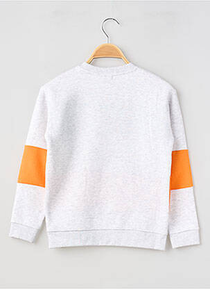 Sweat-shirt stretch manches longues gris GARCIA garçon