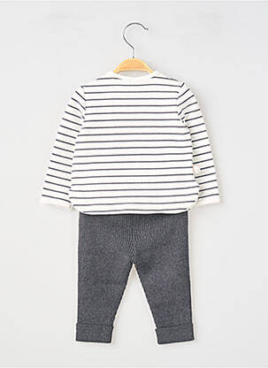 Ensemble pantalon manches longues gris BOBOLI fille