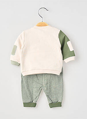 Ensemble pantalon taille élastique vert MAYORAL garçon