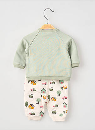 Ensemble pantalon taille élastique vert MAYORAL garçon