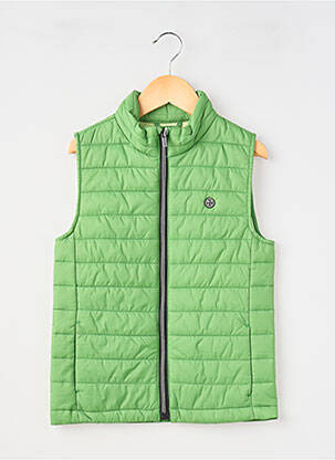 Doudoune tissage imperméable sans capuche vert MAYORAL garcon