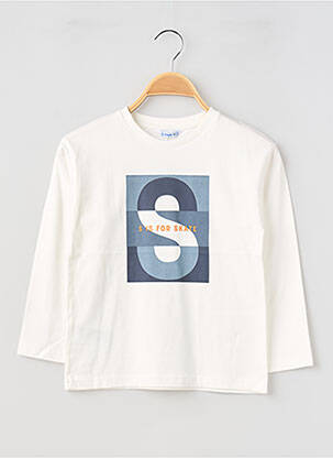 T-shirt manches longues manches longues beige MAYORAL garcon