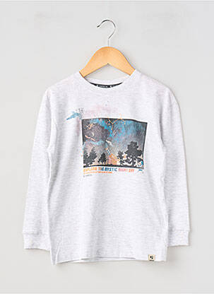 T-shirt manches longues manches longues gris GARCIA garcon
