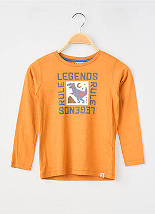 T-shirt manches longues manches longues orange MAYORAL garcon