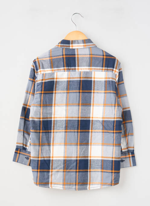 Chemise manches longues coupe droite bleu MAYORAL garcon