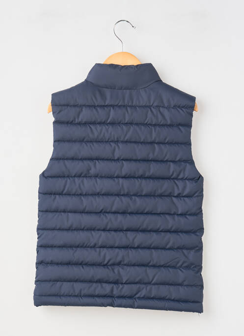 Doudoune tissage imperméable sans capuche bleu MAYORAL garcon