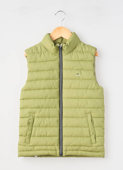 Doudoune tissage imperméable sans capuche vert MAYORAL garcon