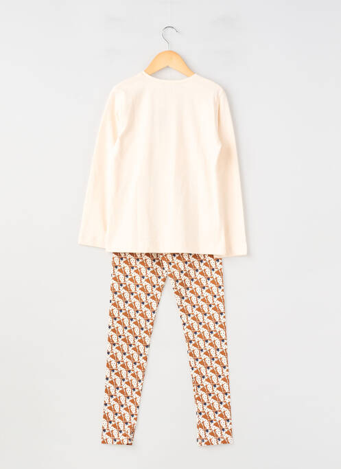 Ensemble pantalon manches longues beige MAYORAL fille