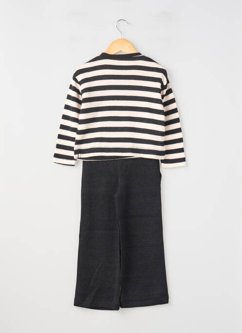Ensemble pantalon manches longues noir MAYORAL fille