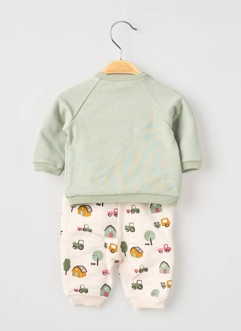 Ensemble pantalon type de haut t-shirt vert MAYORAL garcon