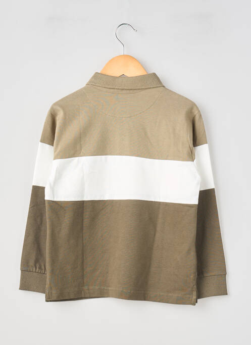 Polo manches longues manches longues vert MAYORAL garcon