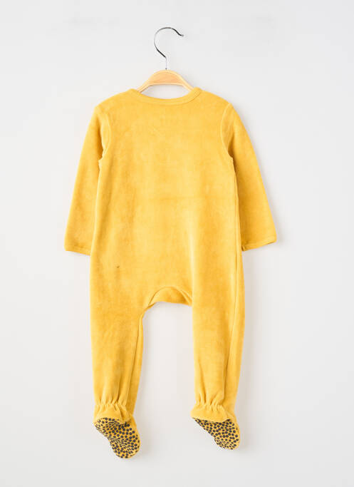 Pyjama fermeture pressionnée jaune BOBOLI garcon
