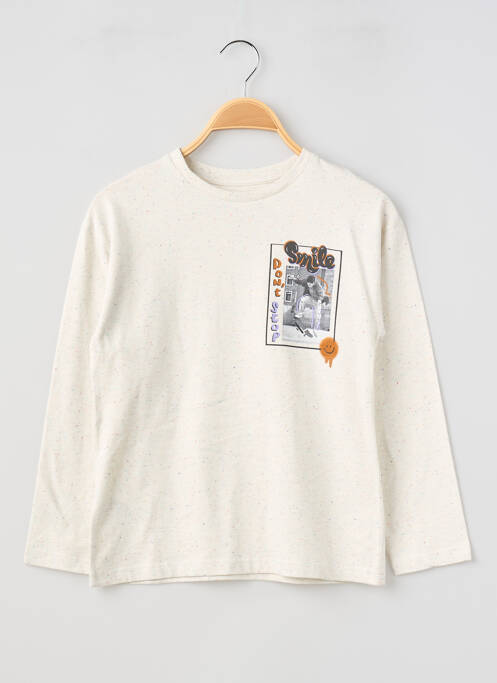 T-shirt manches longues manches longues beige MAYORAL garcon