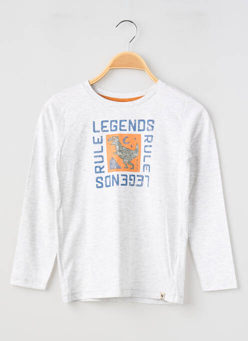 T-shirt manches longues manches longues gris MAYORAL garcon