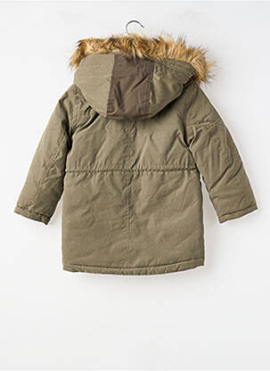 Parka poches a capuche vert MAYORAL garçon