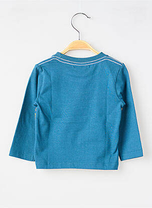 T-shirt manches longues manches longues bleu BOBOLI garçon