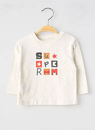 T-shirt manches longues manches longues gris MAYORAL garcon