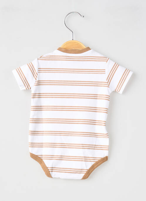 Body lingerie imprimé rayures blanc MAYORAL garcon
