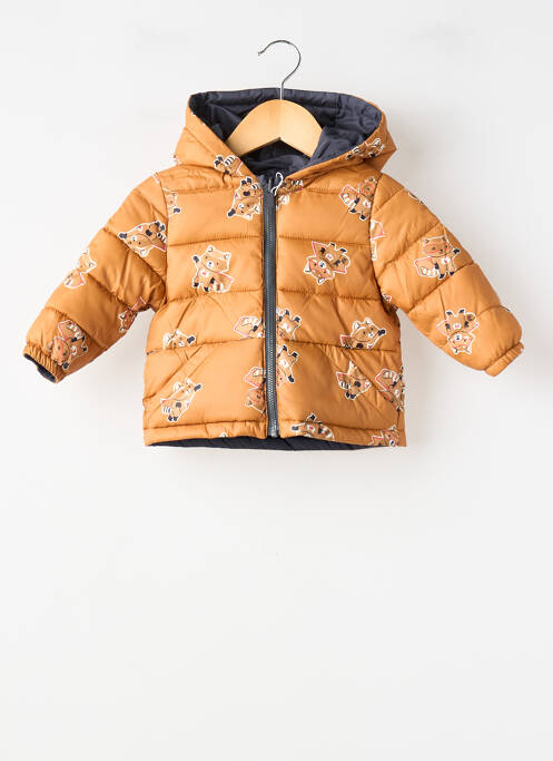 Doudoune manches longues a capuche bleu MAYORAL garcon