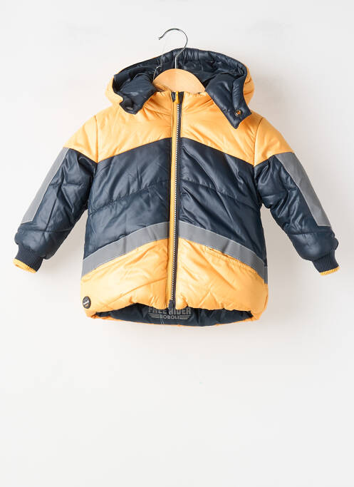 Doudoune manches longues a capuche jaune BOBOLI garcon