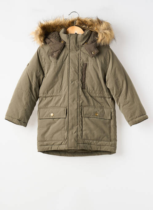 Parka poches a capuche vert MAYORAL garcon