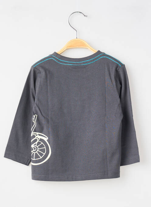 T-shirt manches longues manches longues gris BOBOLI garcon