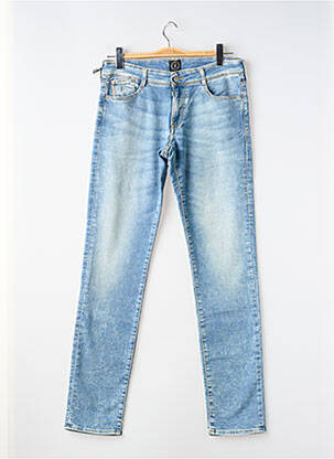 Jeans coupe slim stretch taille ajustable bleu clair LE TEMPS DES CERISES garçon