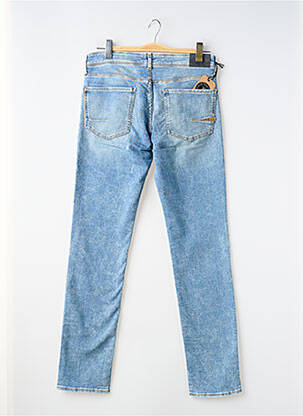 Jeans coupe slim stretch taille ajustable bleu clair LE TEMPS DES CERISES garçon