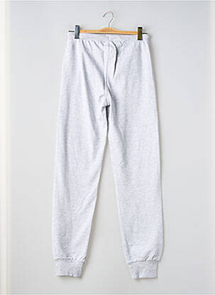 Jogging tissage chiné taille élastique gris BOBOLI garçon