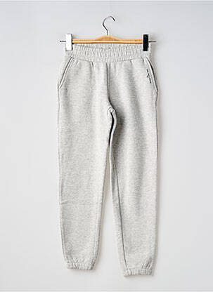 Jogging tissage chiné taille élastique gris GARCIA garçon