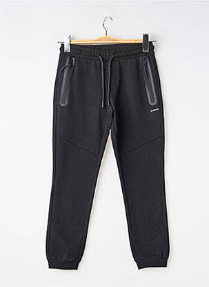 Jogging tissage jersey taille élastique noir GARCIA garcon