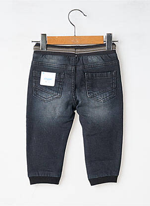 Jeans coupe slim taille élastique taille élastique noir MAYORAL garçon