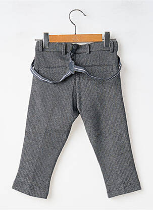 Pantalon slim stretch gris BOBOLI garçon