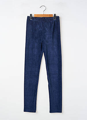 Legging stretch taille élastique bleu BOBOLI fille