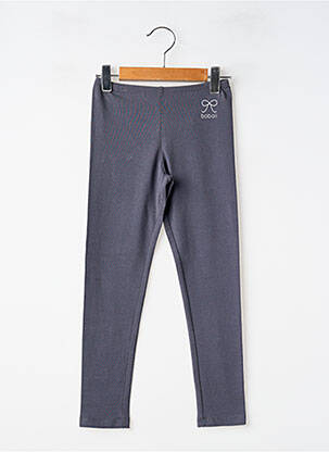 Legging sérigraphie taille élastique gris BOBOLI fille