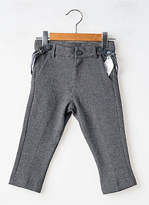 Pantalon slim stretch gris BOBOLI garcon