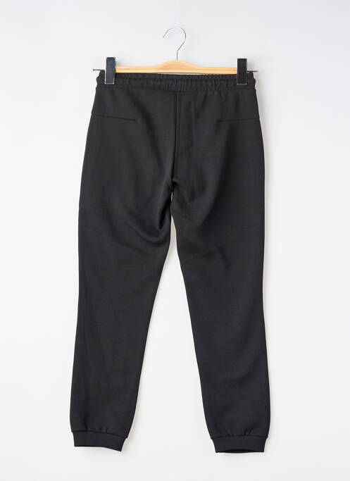 Jogging tissage jersey taille élastique noir GARCIA garcon