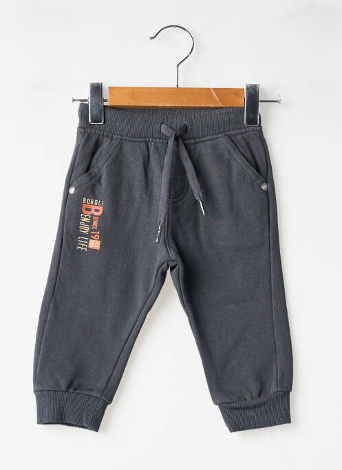 Jogging sérigraphie taille élastique gris BOBOLI garcon