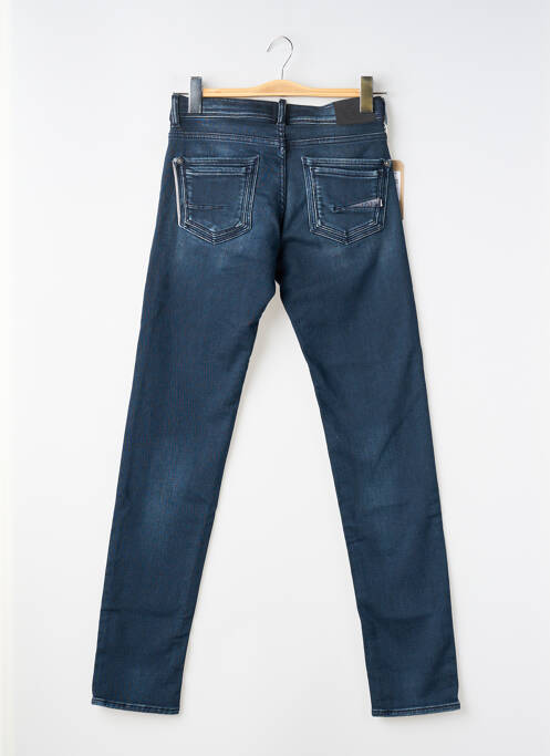 Jeans coupe slim stretch taille ajustable bleu LE TEMPS DES CERISES garcon