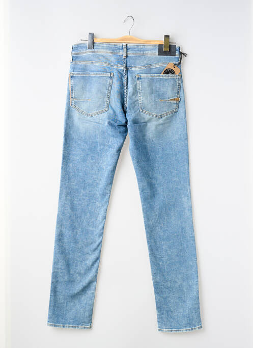 Jeans coupe slim stretch taille ajustable bleu clair LE TEMPS DES CERISES garcon