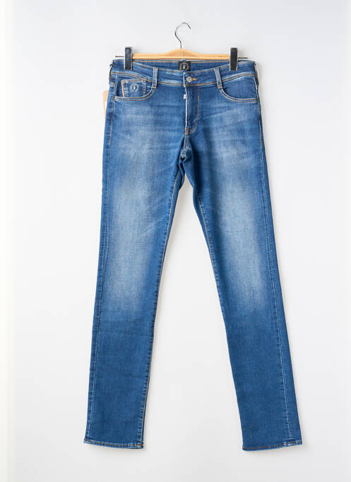 Jeans coupe slim stretch bleu LE TEMPS DES CERISES garcon