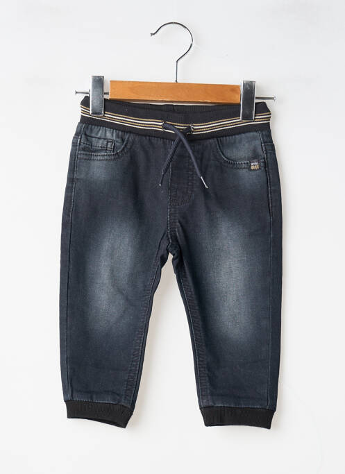 Jeans coupe slim taille élastique taille élastique noir MAYORAL garcon