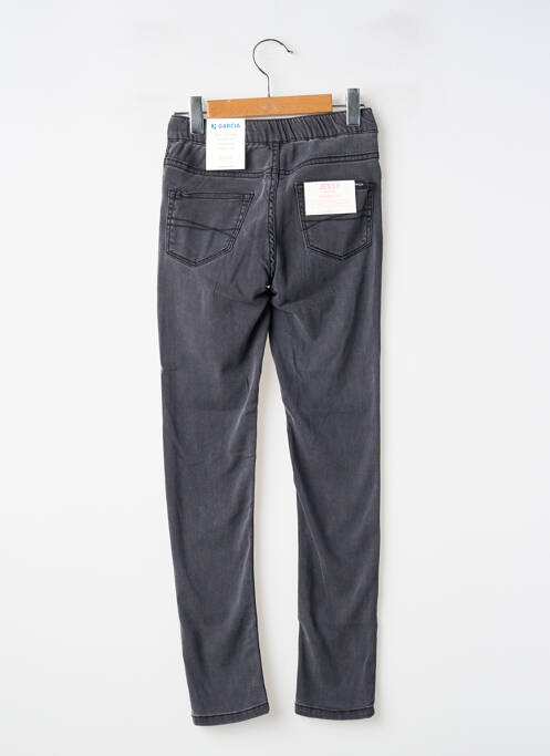 Jegging poches taille ajustable gris GARCIA fille