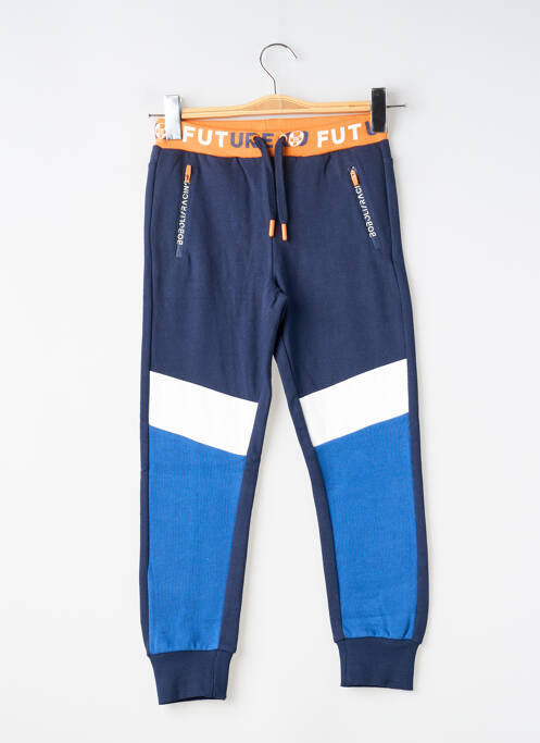 Jogging stretch taille élastique bleu BOBOLI garcon